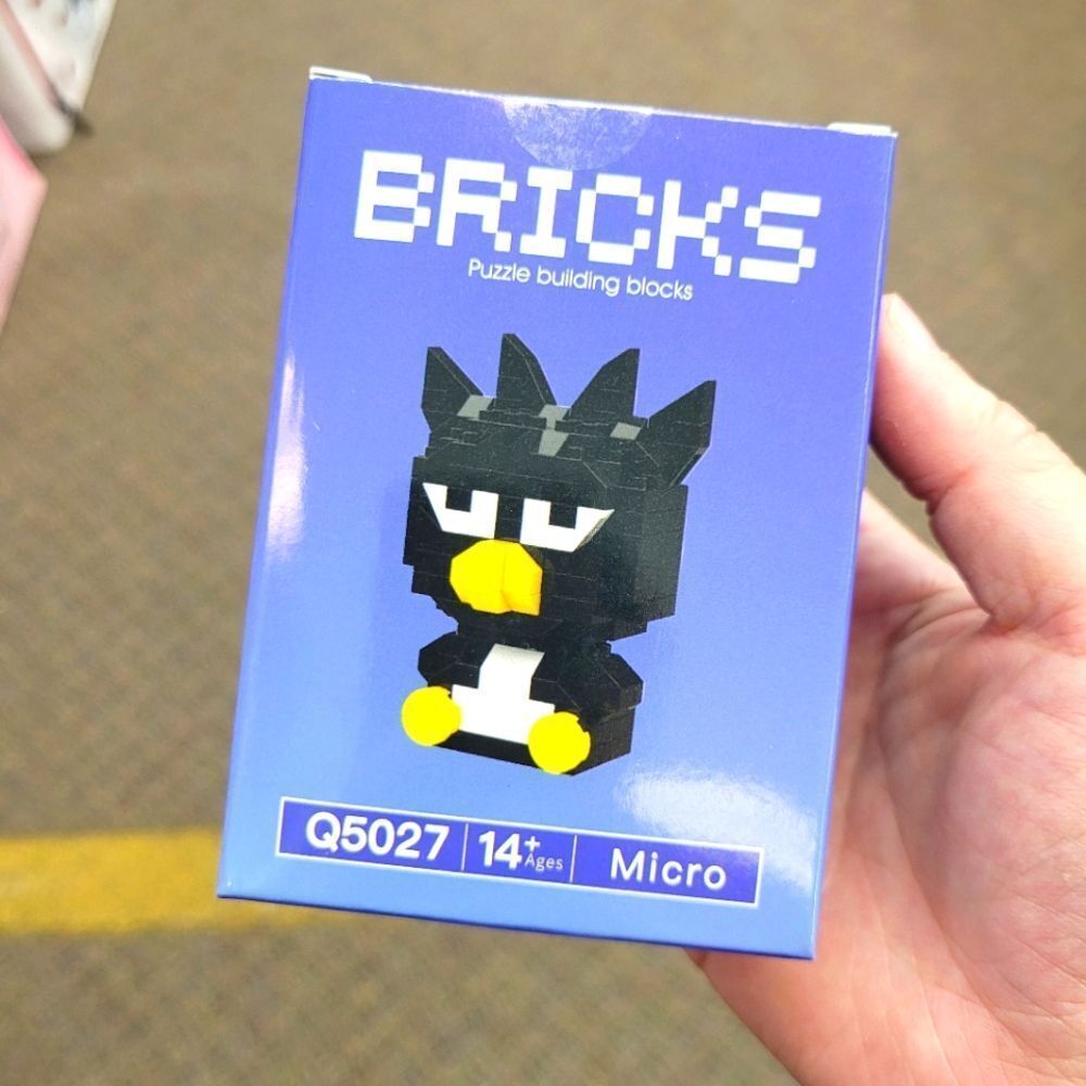 Brand New Badtz Maru XO Bricks Lego Figure